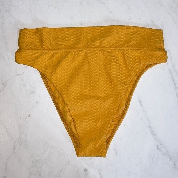 Seafolly high rise bikini bottoms snake print briefs size AUS 14 US 10 NEW - Picture 4 of 8